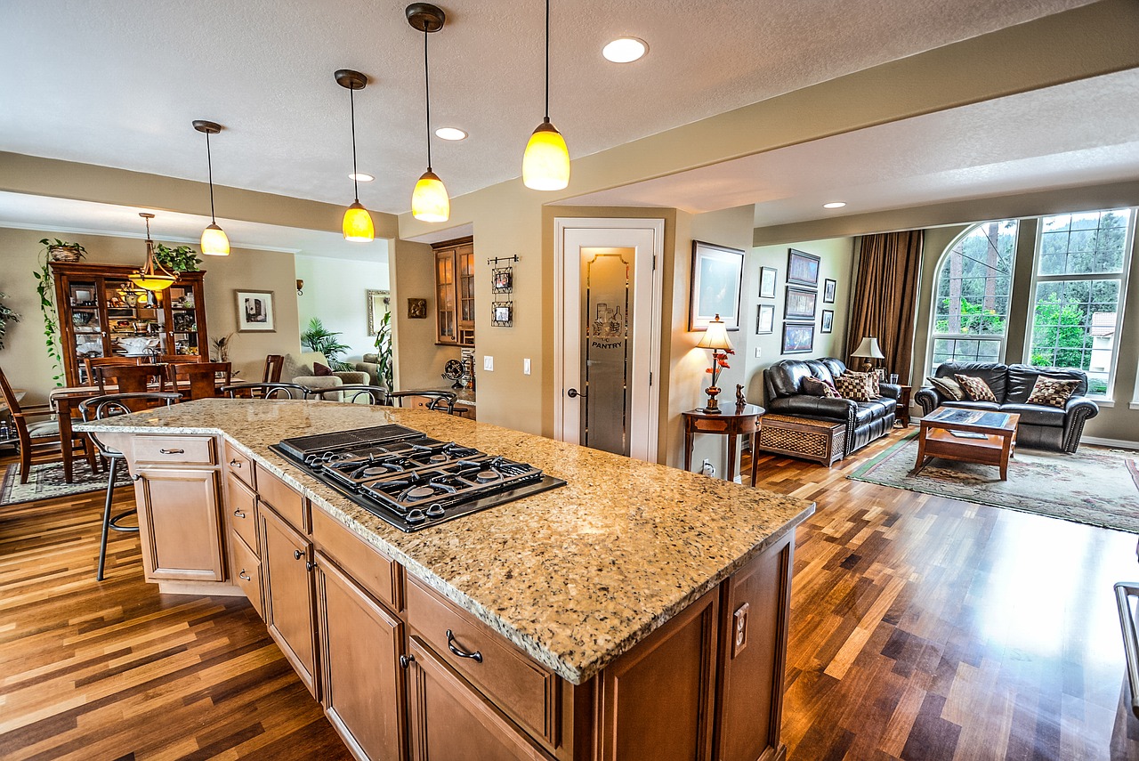 professional photo of a kitchen